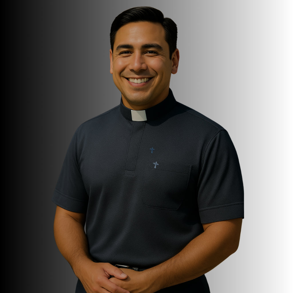 COOL CLERICAL T-SHIRT FOR SUMMER - CON8 COLOR7