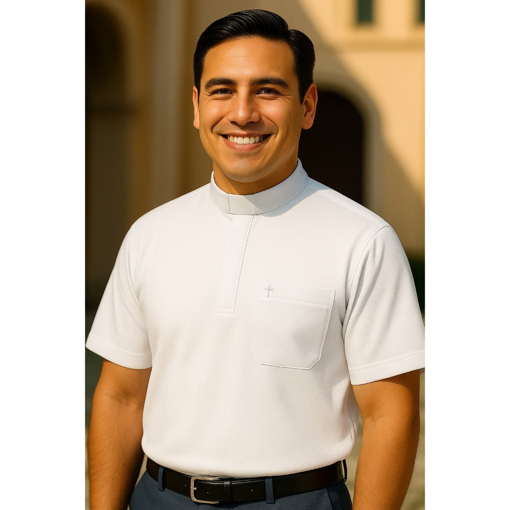 COOL CLERICAL T-SHIRT FOR SUMMER - CON8 COLOR14