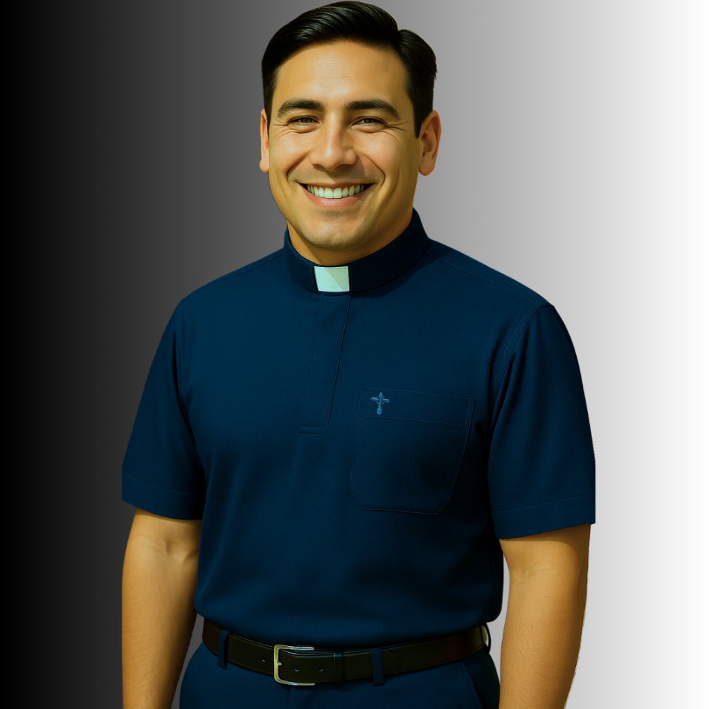 COOL CLERICAL T-SHIRT FOR SUMMER - CON8 COLOR12